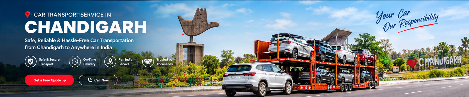 chandigarh car transport cover image